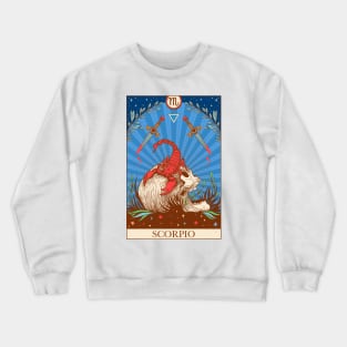 Zodiac sign tarot card Scorpio Crewneck Sweatshirt